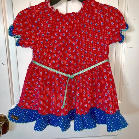 Matilda Jane girls size 10 pink knit top - Picture 2 of 6